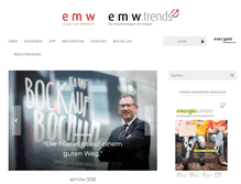Tablet Screenshot of emw-online.com
